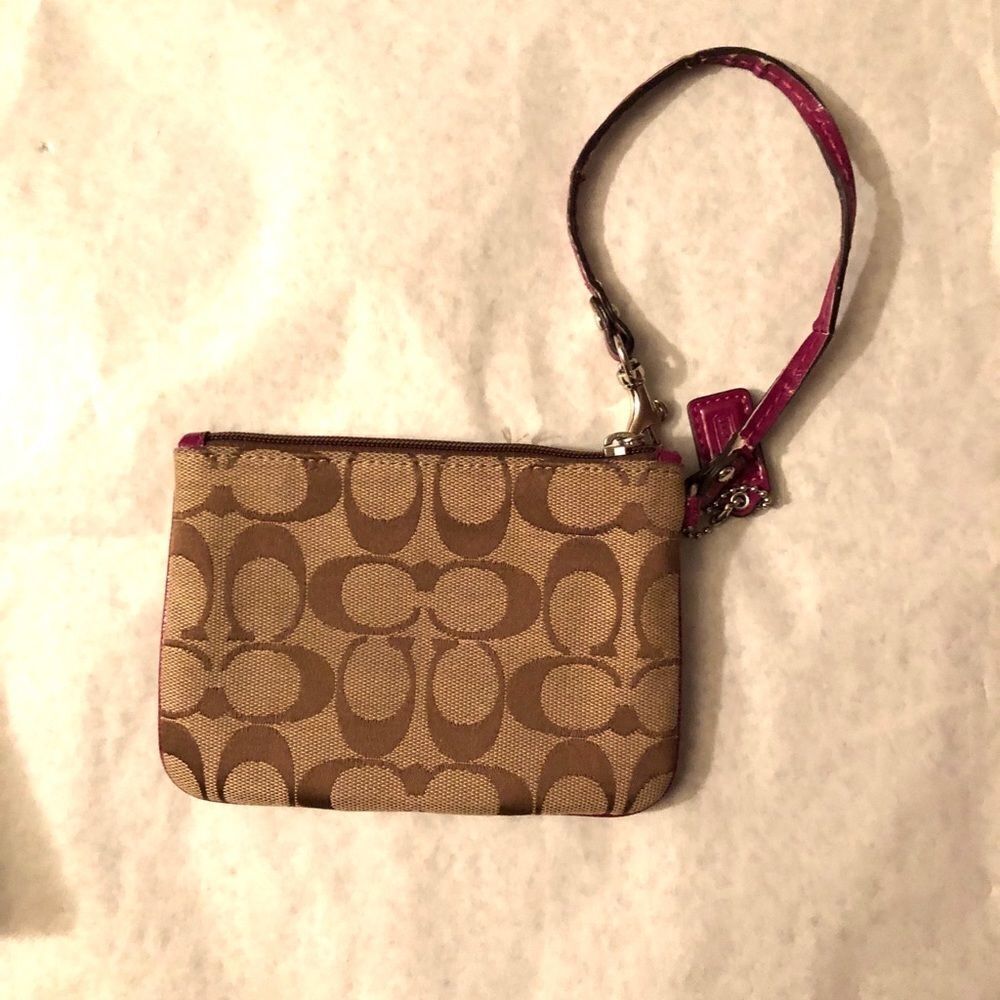 Coach Wristlet - Picture 2 of 3